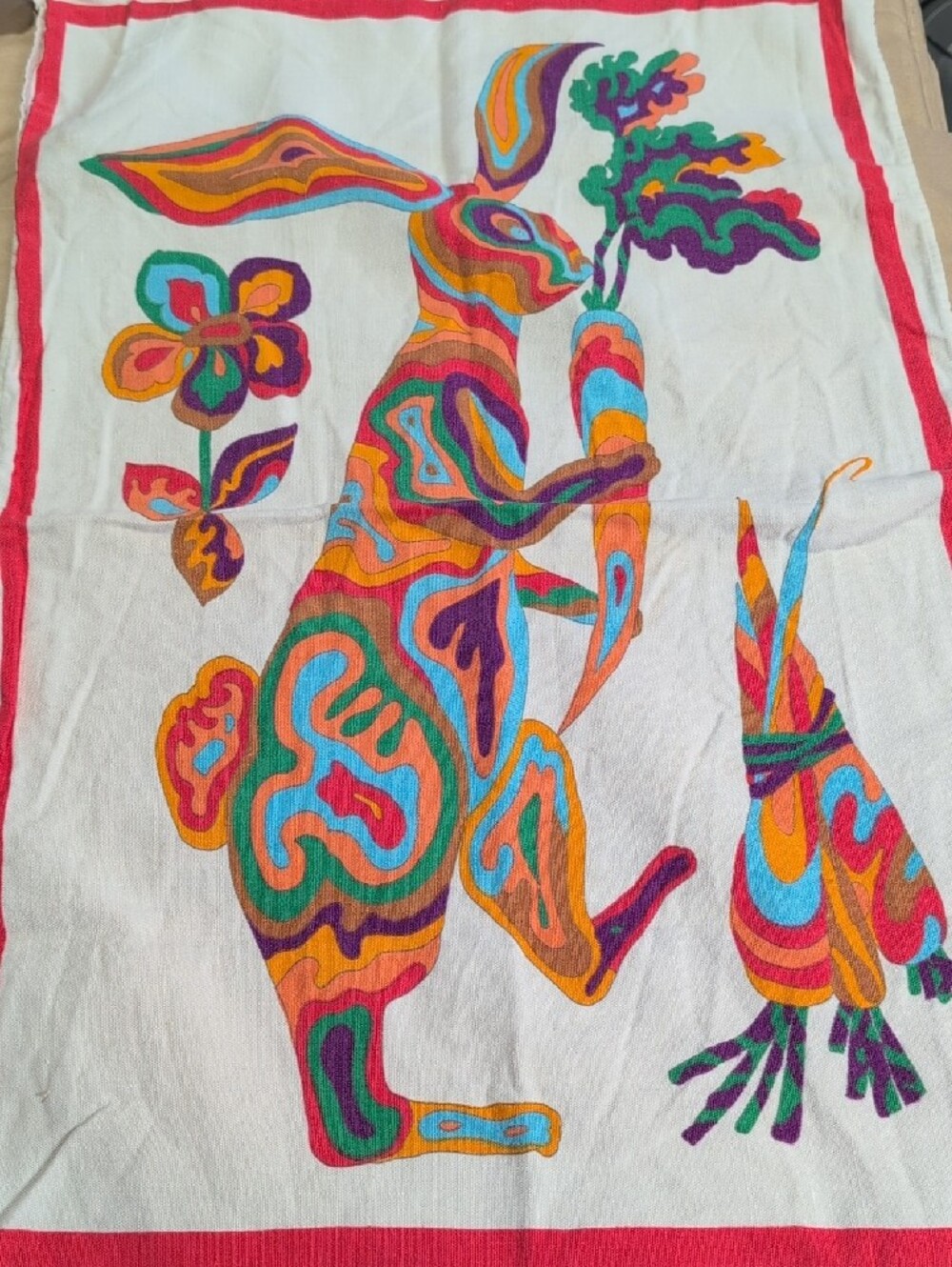 Vintage Milvia Zucchi Milano Tea Towel